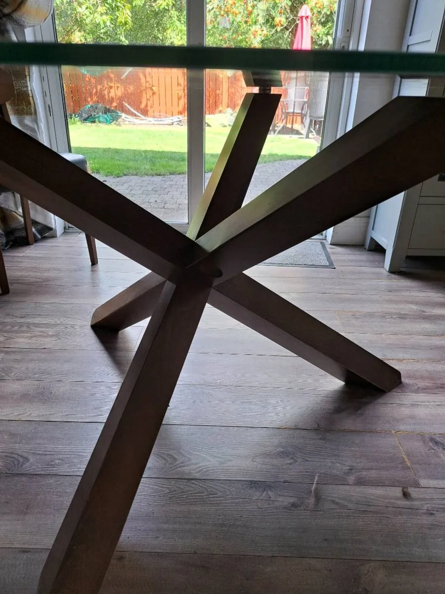 Round Glass Table - Image 4