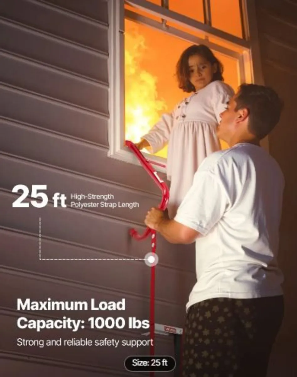 Fire Escape Ladder, 3-Story 7.62m - Image 3
