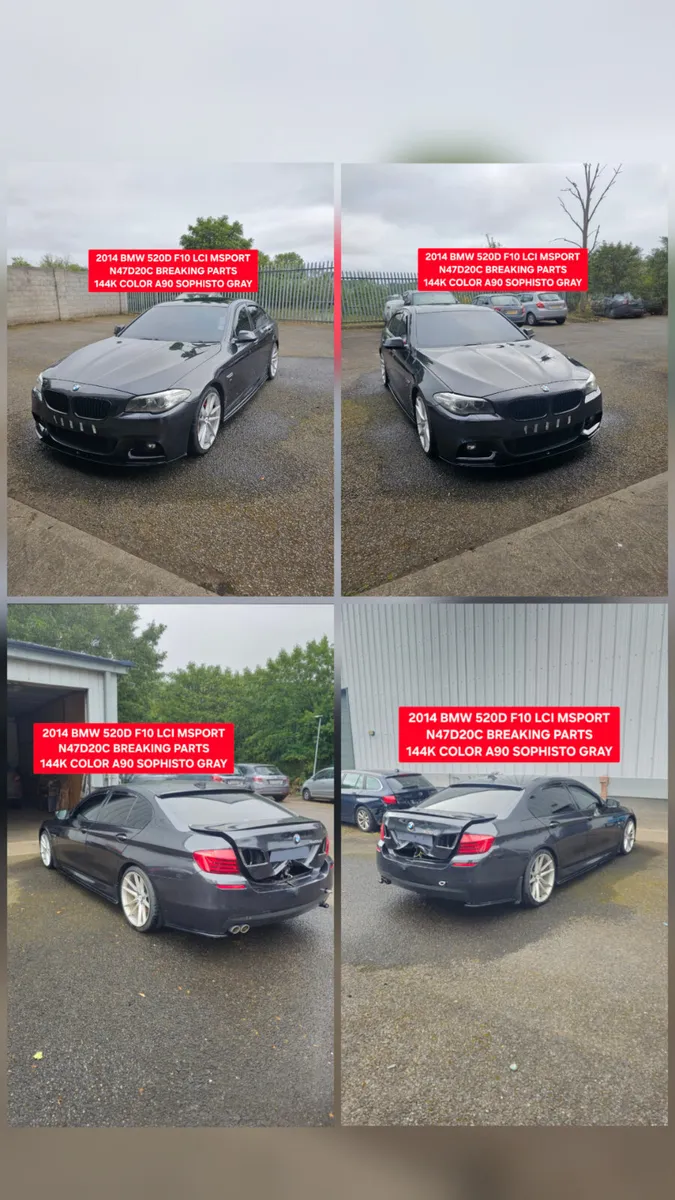 2014 BMW F10 520D LCI MSPORT BREAKING N47D20C A90 - Image 2