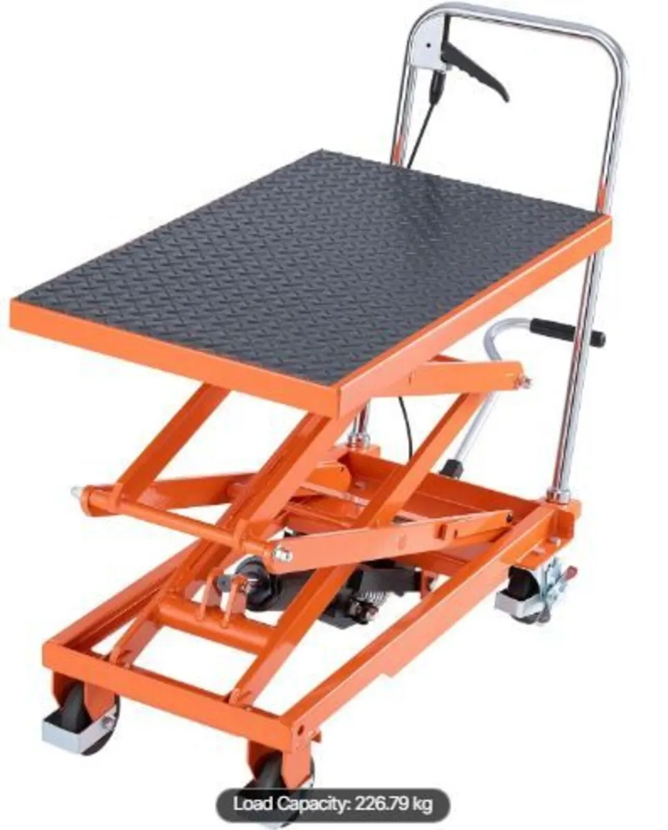 R Hydraulic Lift Table, 500 lbs Capacity - Image 3