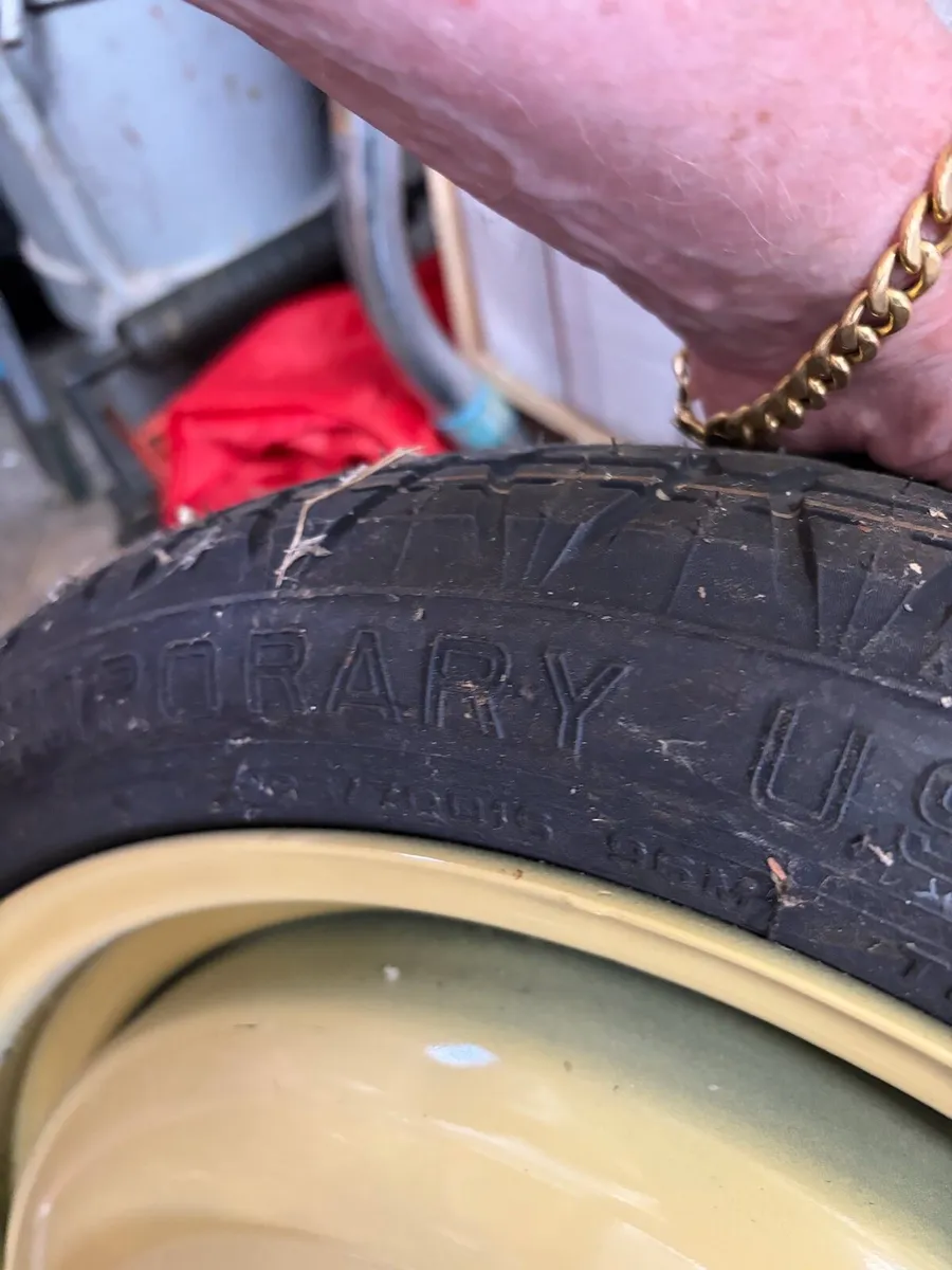 Geniune spare wheel/Tyre- Excellent condition - Image 3