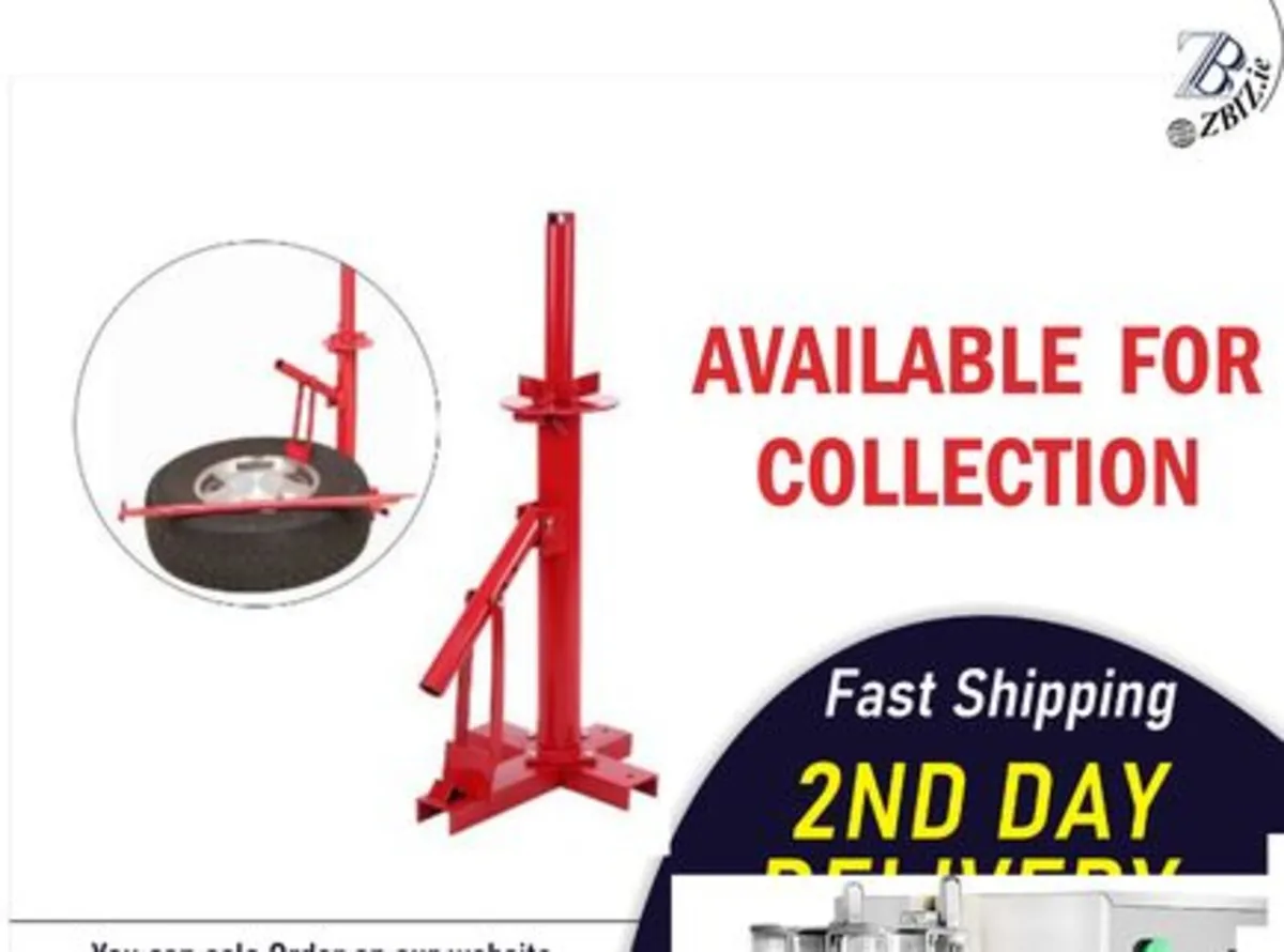 "Heavy Duty Manual Tire Changer Tool - Image 1