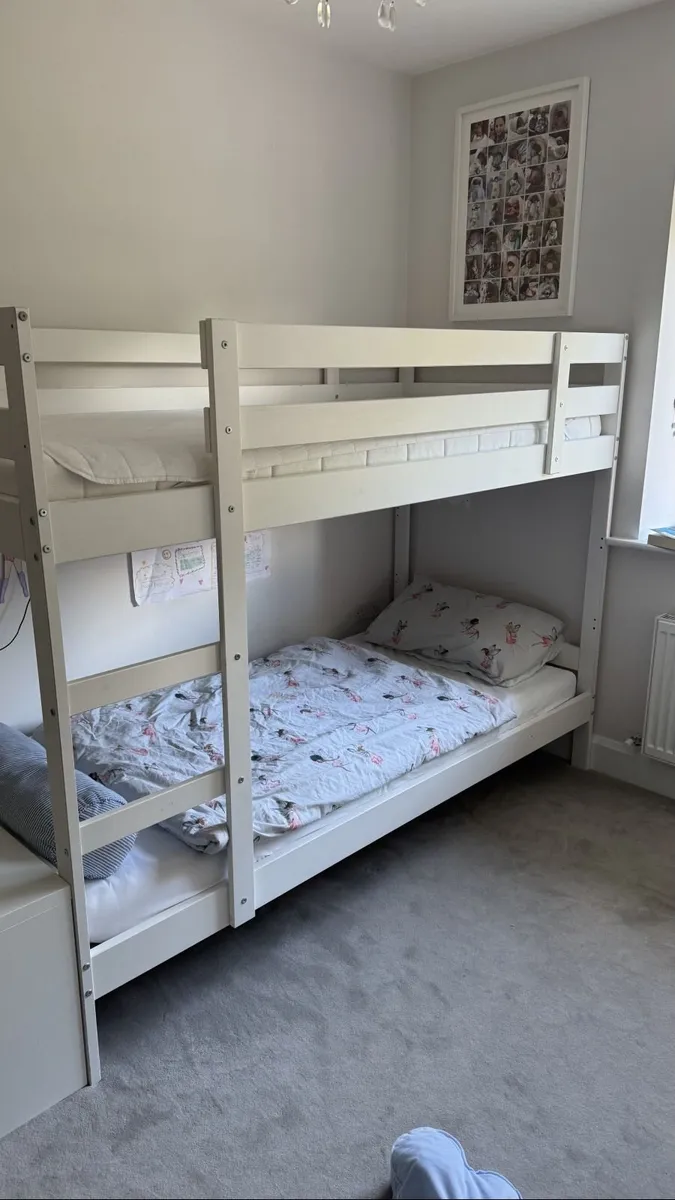 Ikea Mydal Bunk Bed with mattresses - Image 1