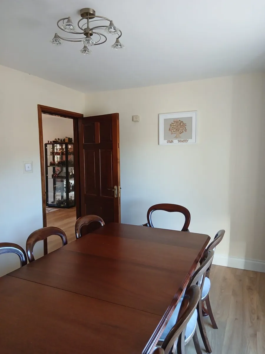 Mahogany Extending Dining Table - Image 2