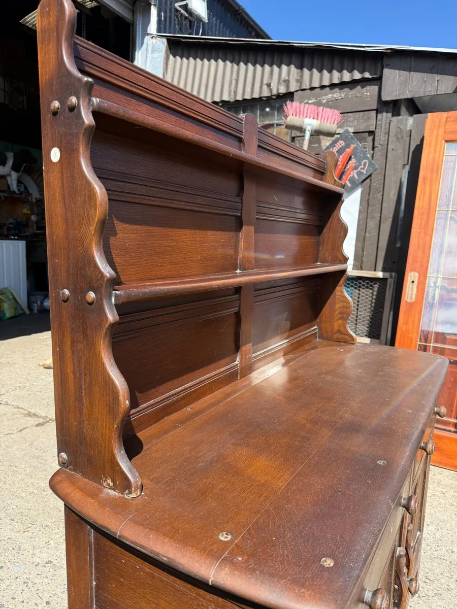 Small oak old charm dresser. - Image 2
