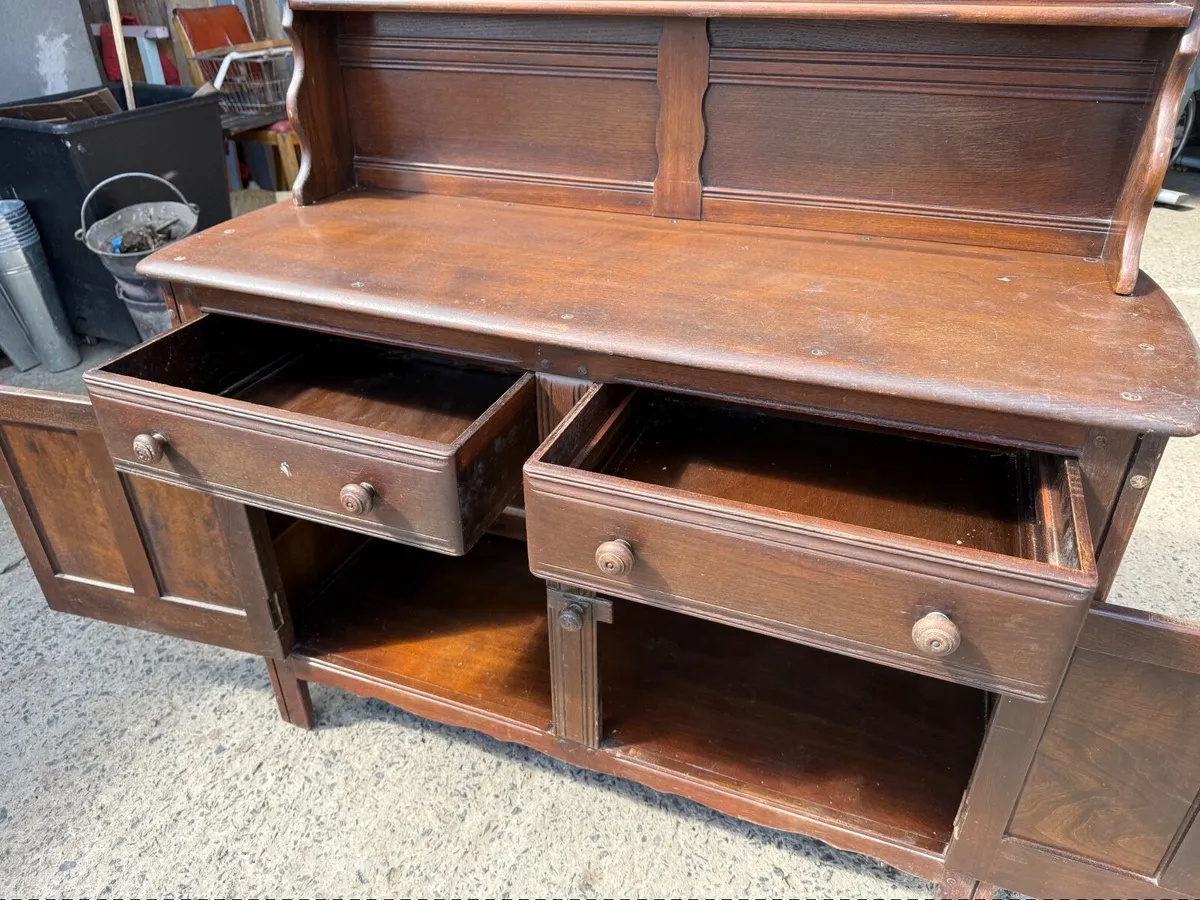 Small oak old charm dresser. - Image 3