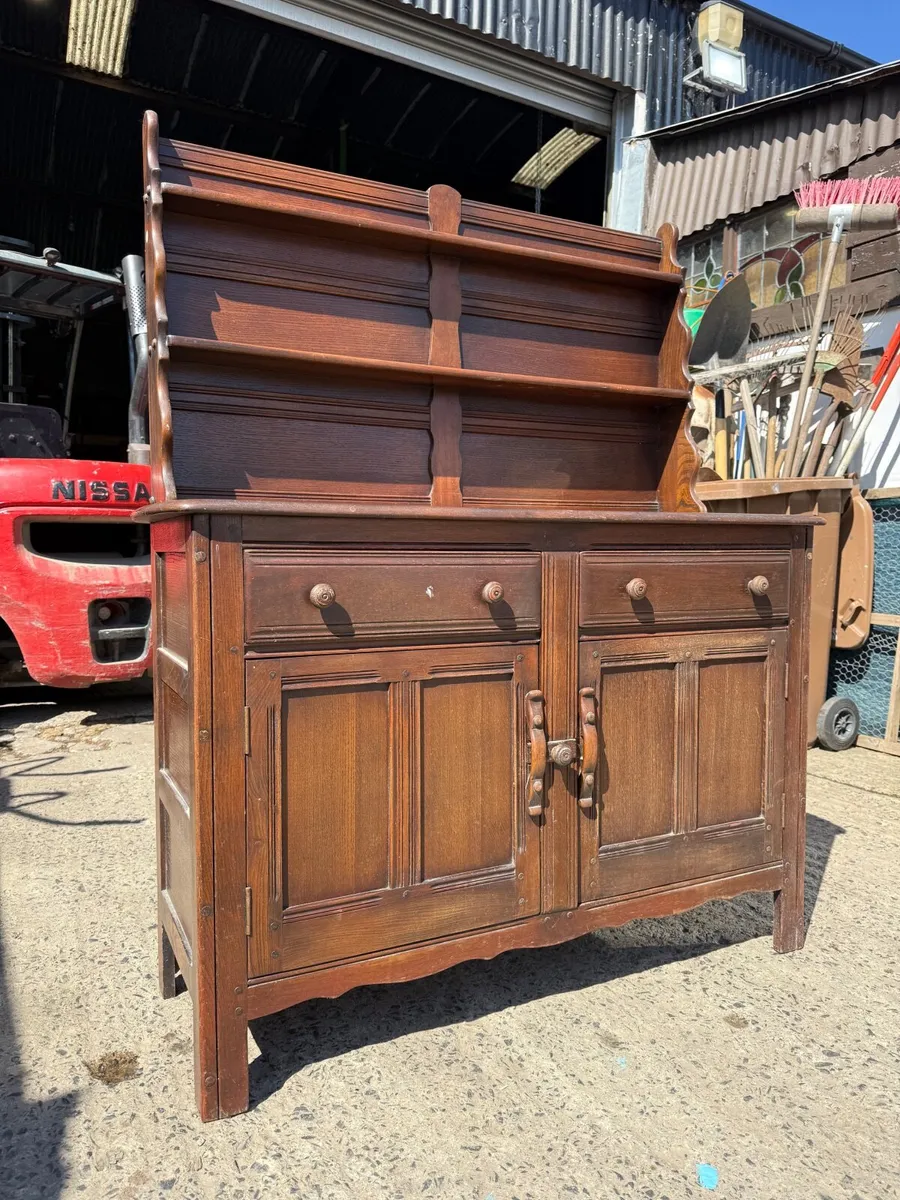 Small oak old charm dresser. - Image 4