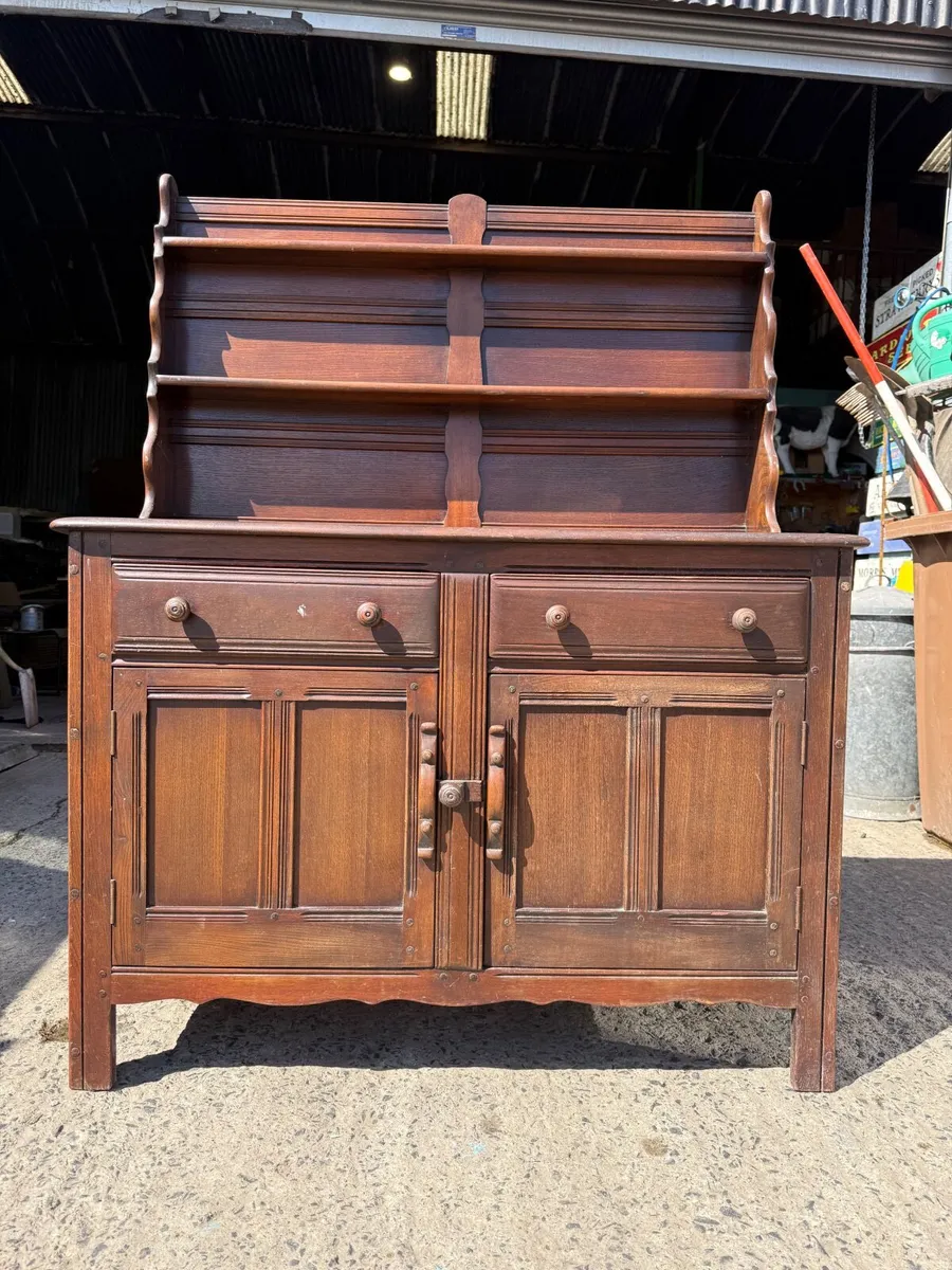 Small oak old charm dresser. - Image 1