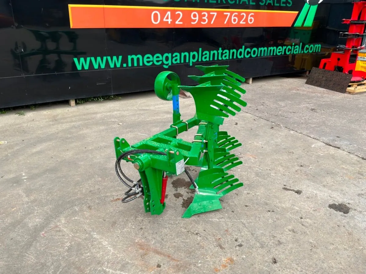 3 Furrow Reversible Plough...1303....Harrow - Image 3