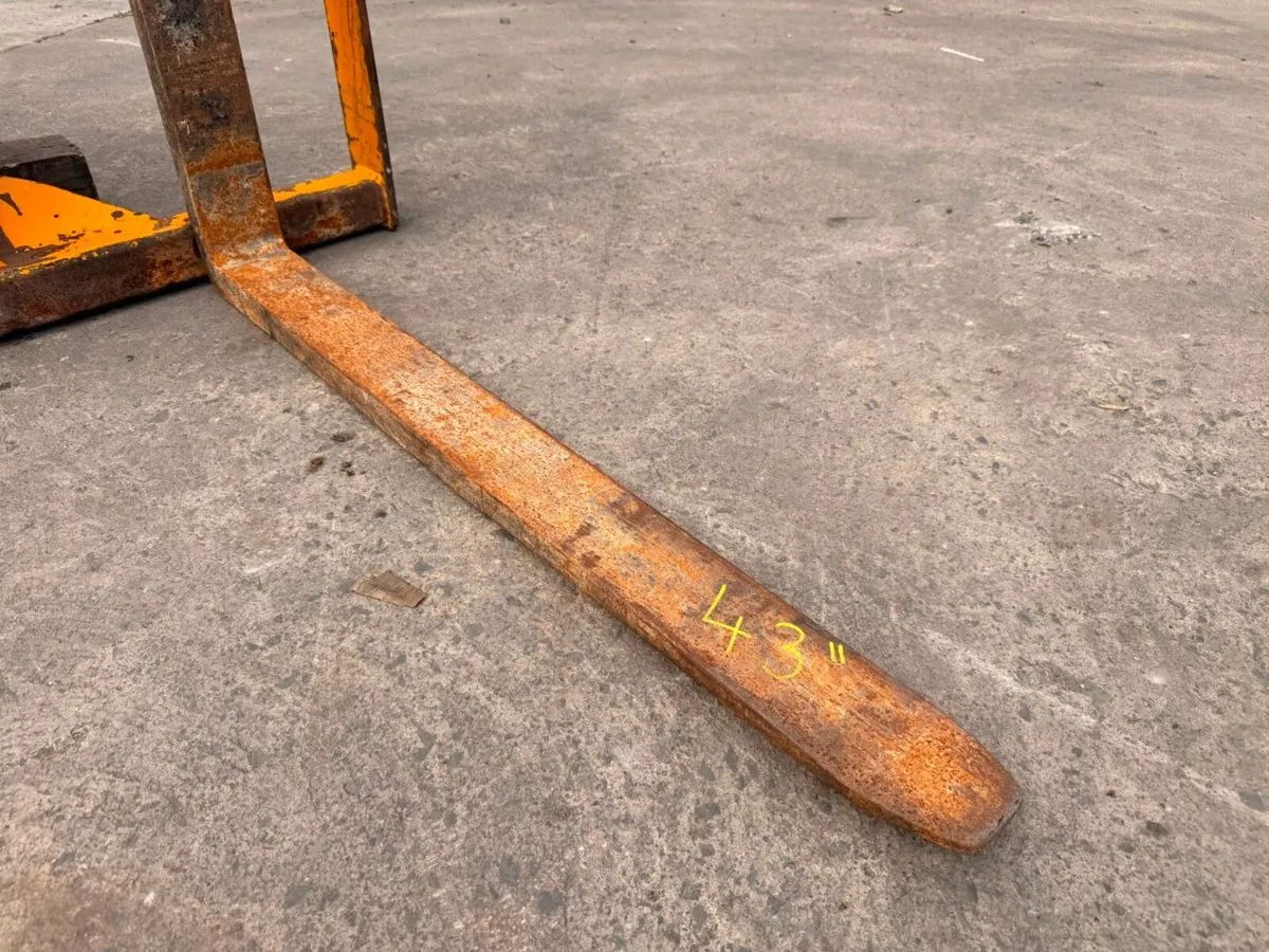 CES DIGGER FORKS FRAME 4-6 TON 45mm ...5436 - Image 4