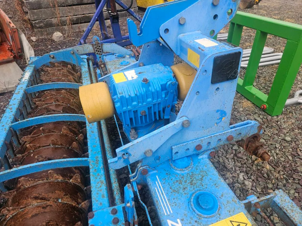 Lemken power harrow - Image 3
