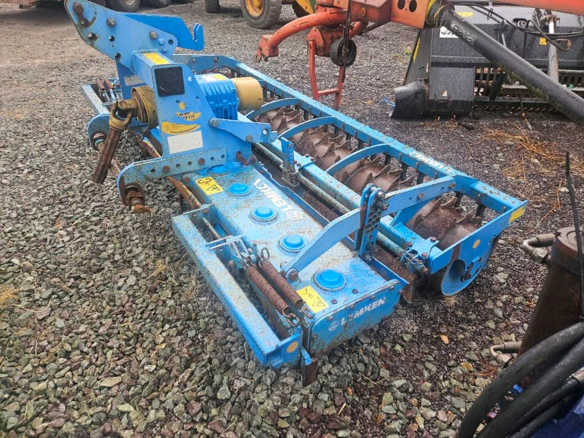 Lemken power harrow - Image 4