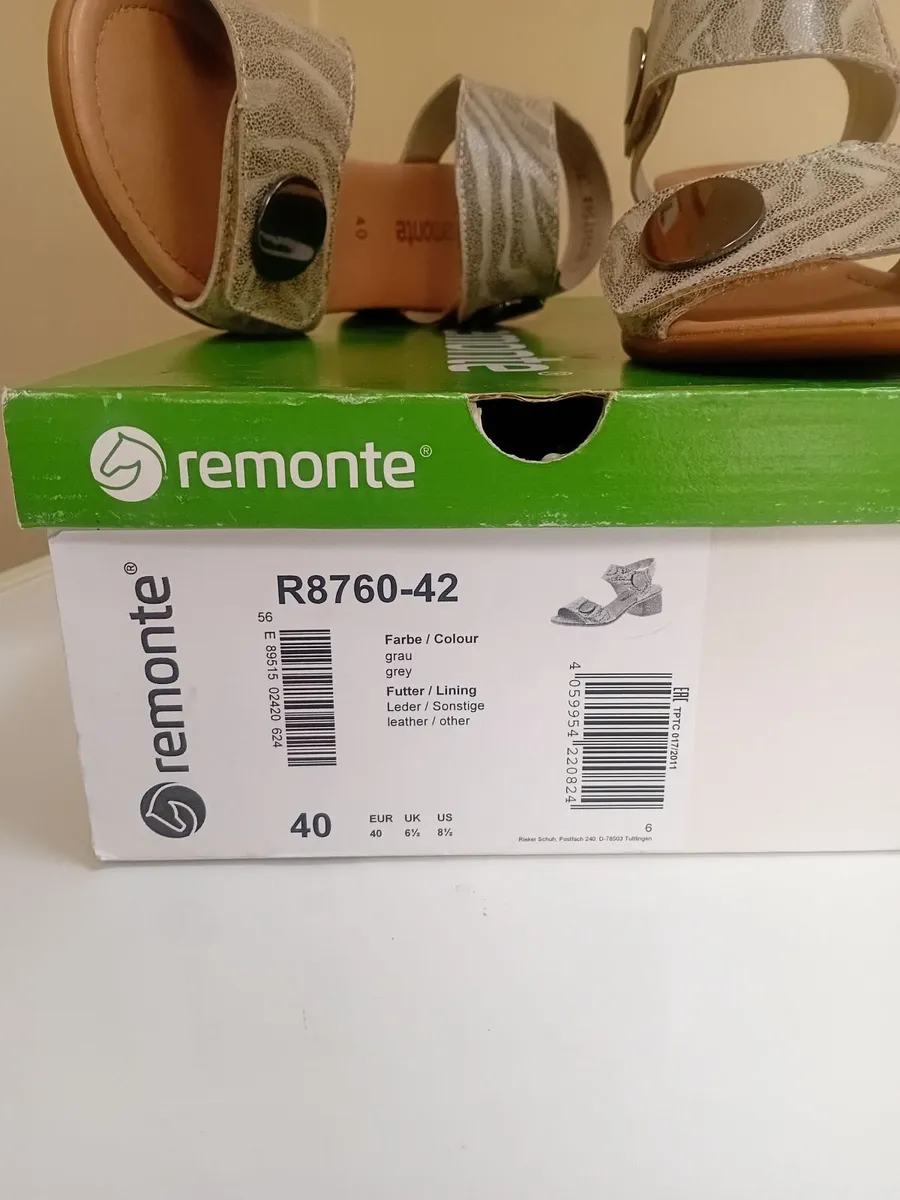 Remonte Sandals Brand New Eu 40 uk 6.5 - Image 3