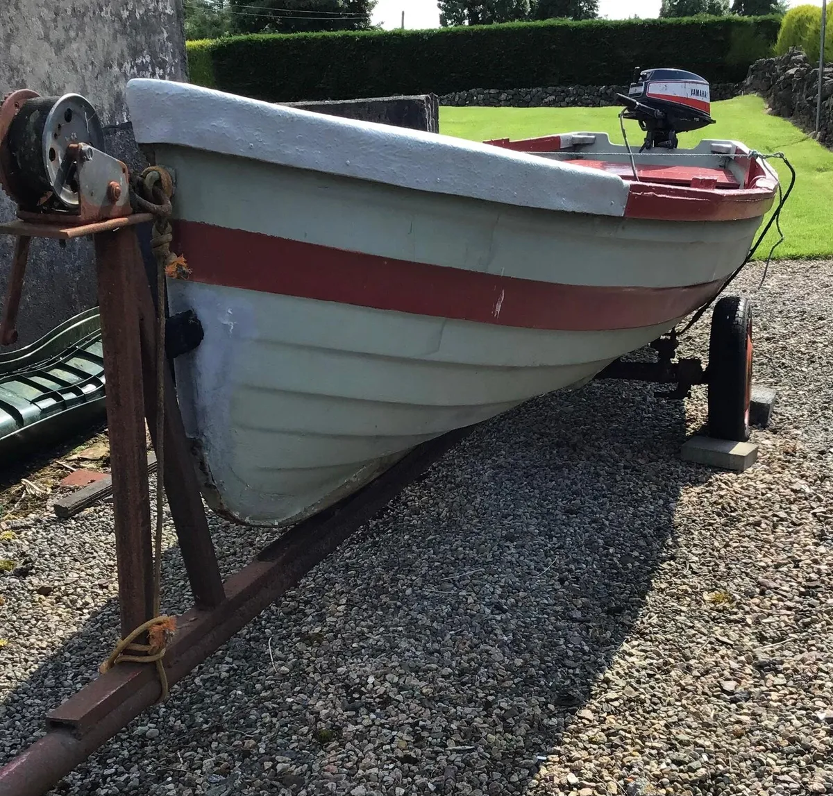 Boat 18ft fibreglass lake boat - Image 3