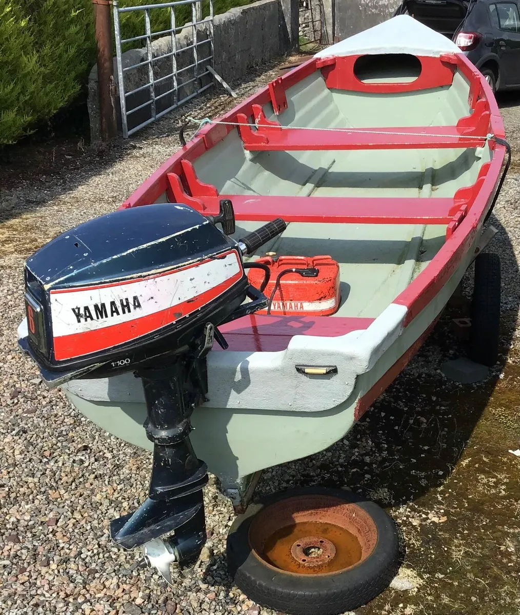 Boat 18ft fibreglass lake boat - Image 1