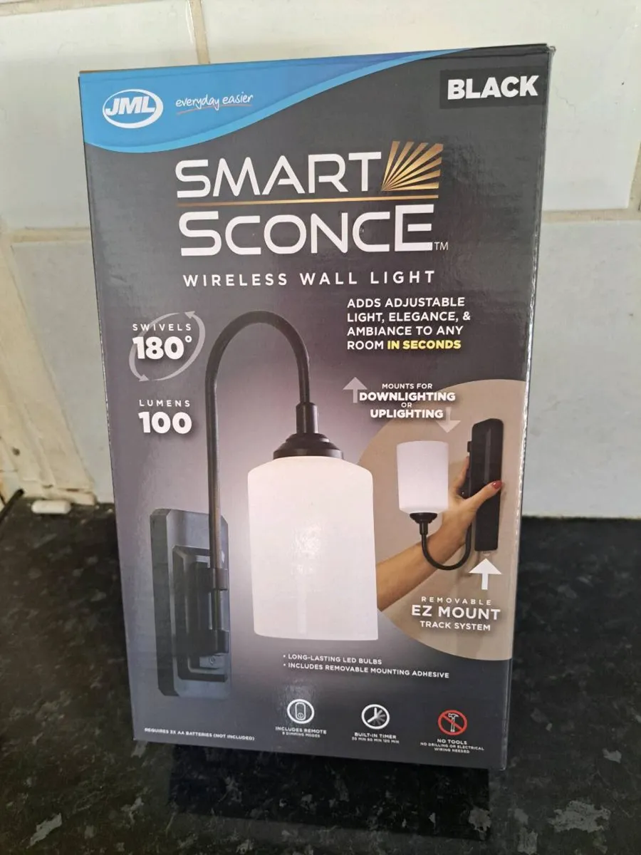 JML Smart Sconce wireless wall light - Image 1