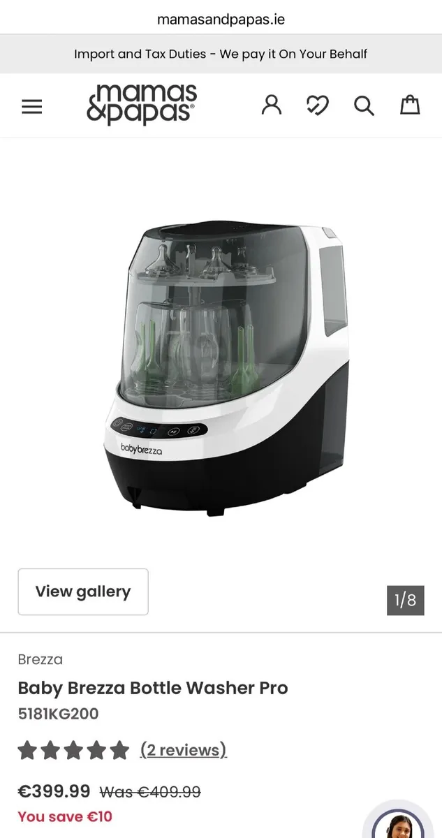 Baby Brezza Bottle Washer Pro - Image 2