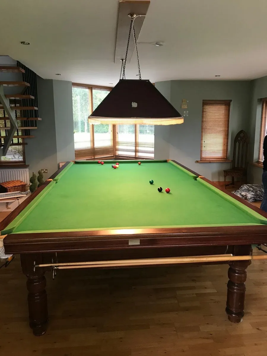 Full slate snooker table - Image 2