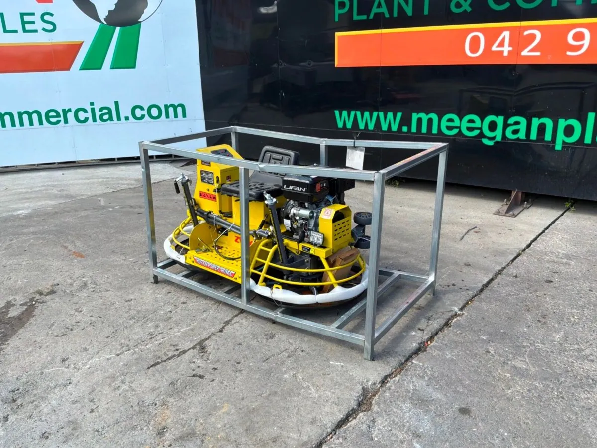 concrete Ride On Power Float Lifan Engine....4835 - Image 1