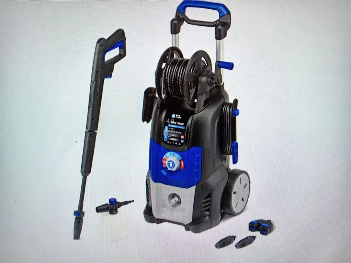 150 BAR POWER WASHER TWIN MOTOR DUELTECH 810 L/H - Image 4