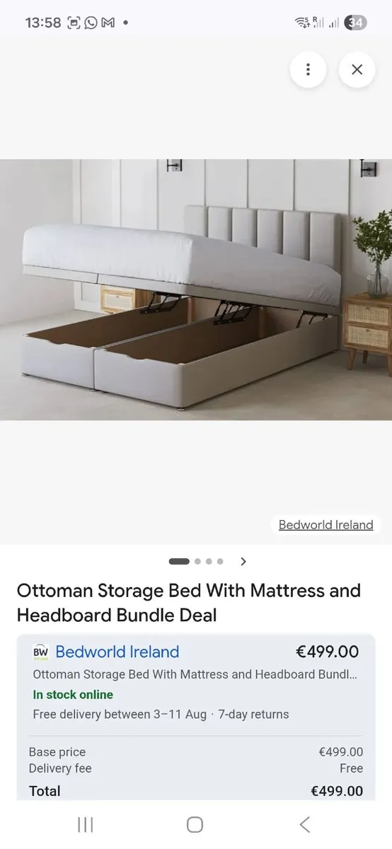 New Havana storage bed - Image 1