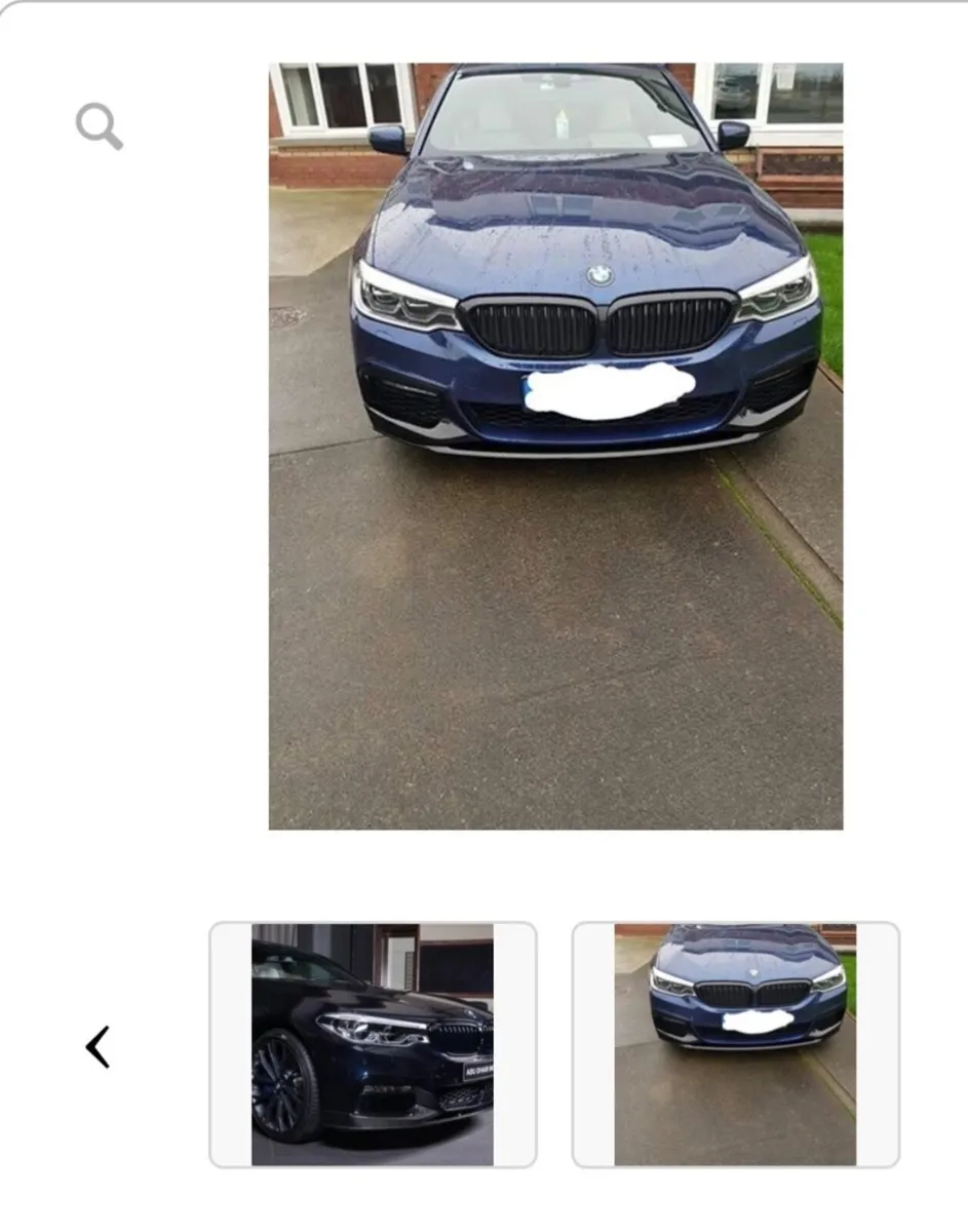 BMW G30 front splitter (NEW) - Image 3