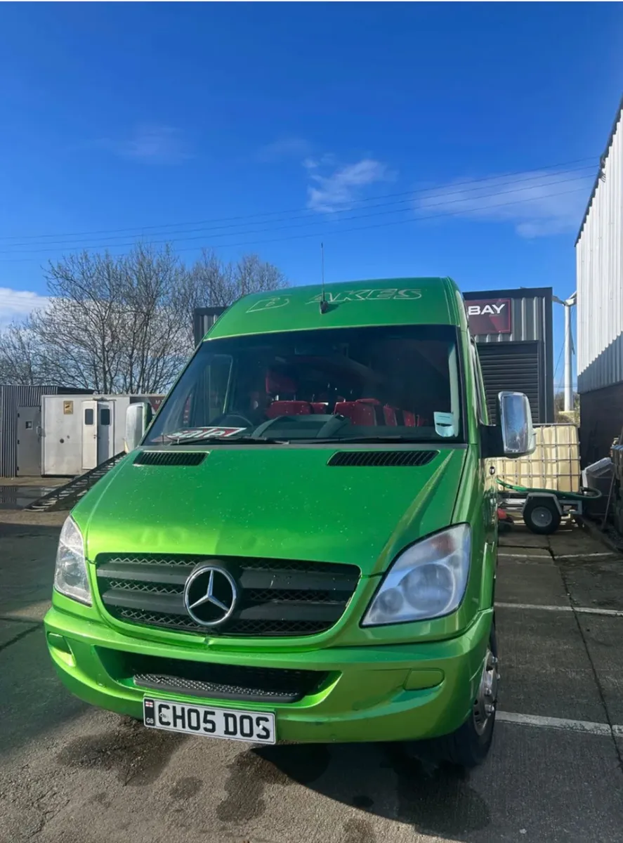 Mercedes-Sprinter high roof luxury mini bus coach - Image 3