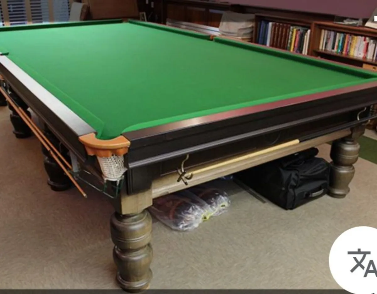 Snooker table