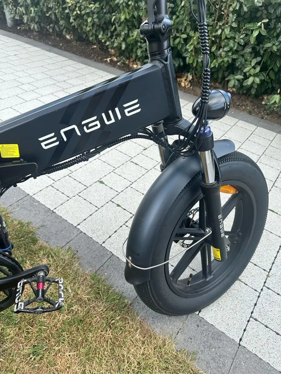 ENGWE EP2 Pro Folding Electric Bike, Mint  Condition, Only 706 km, extra accessories - Image 3