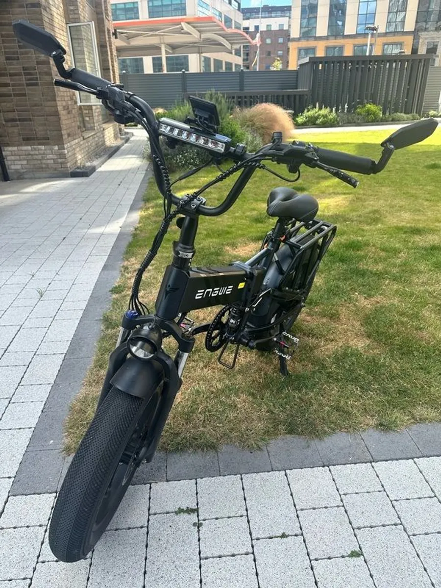 ENGWE EP2 Pro Folding Electric Bike, Mint  Condition, Only 706 km, extra accessories - Image 4