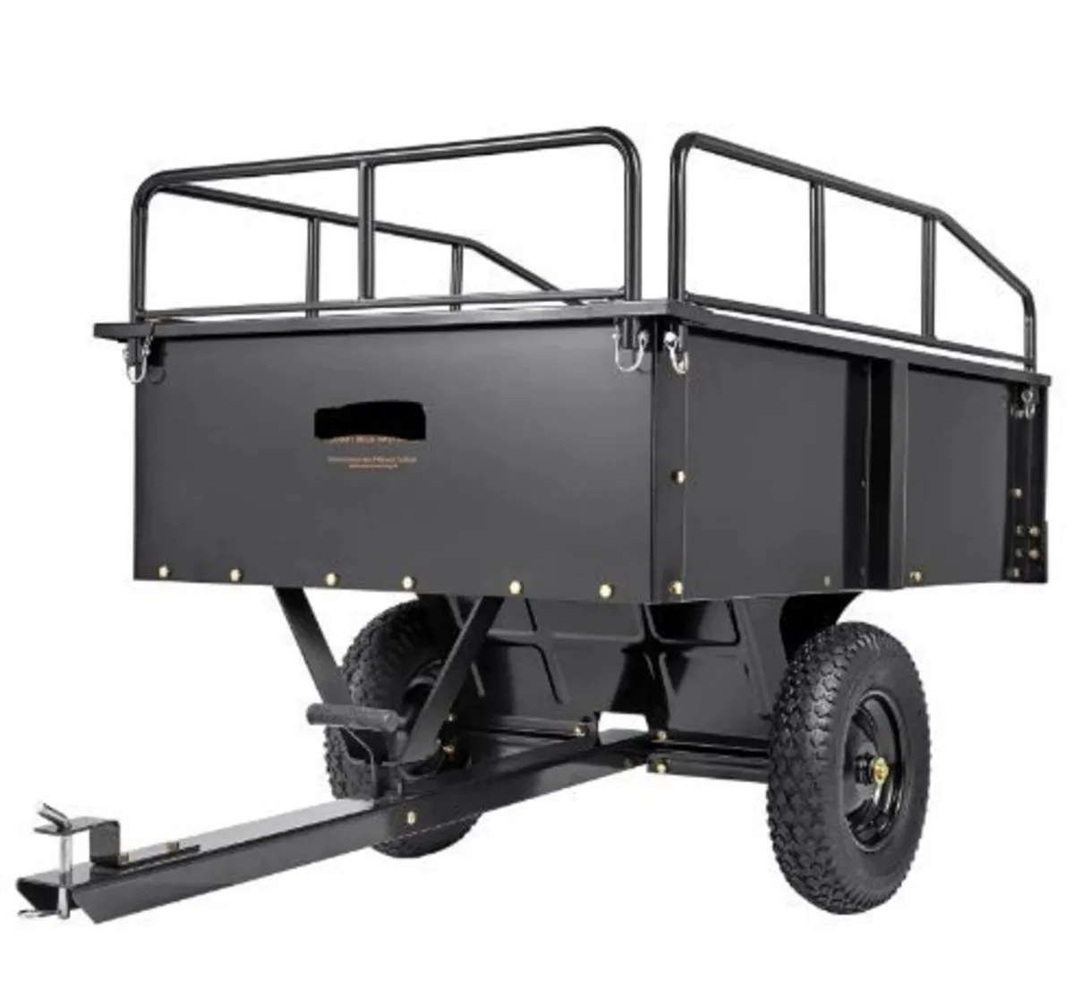 Heavy Duty ATV Trailer Steel Dump Cart - Image 1
