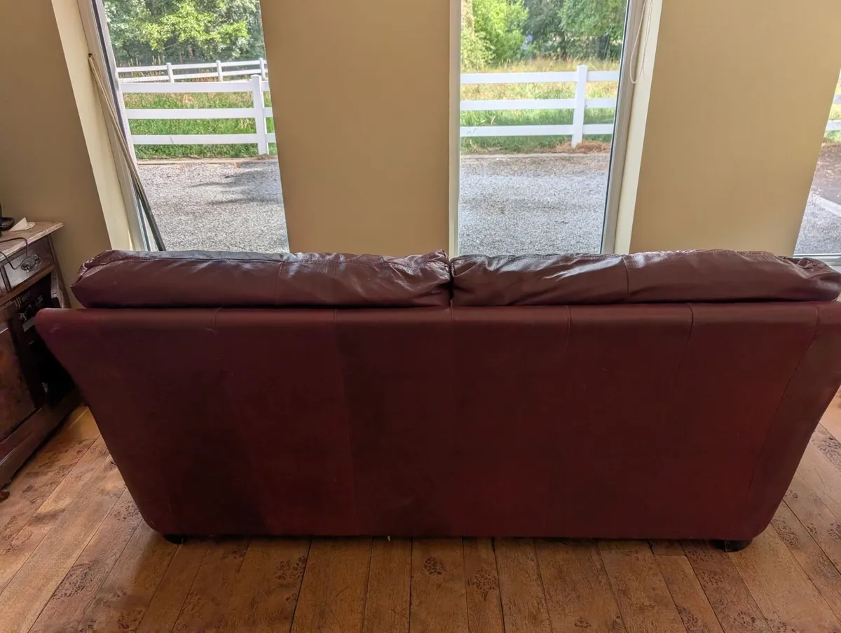 Leather Sofa - Image 2