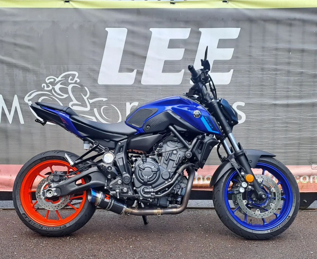 2023 Yamaha MT-07 Blue - Image 1