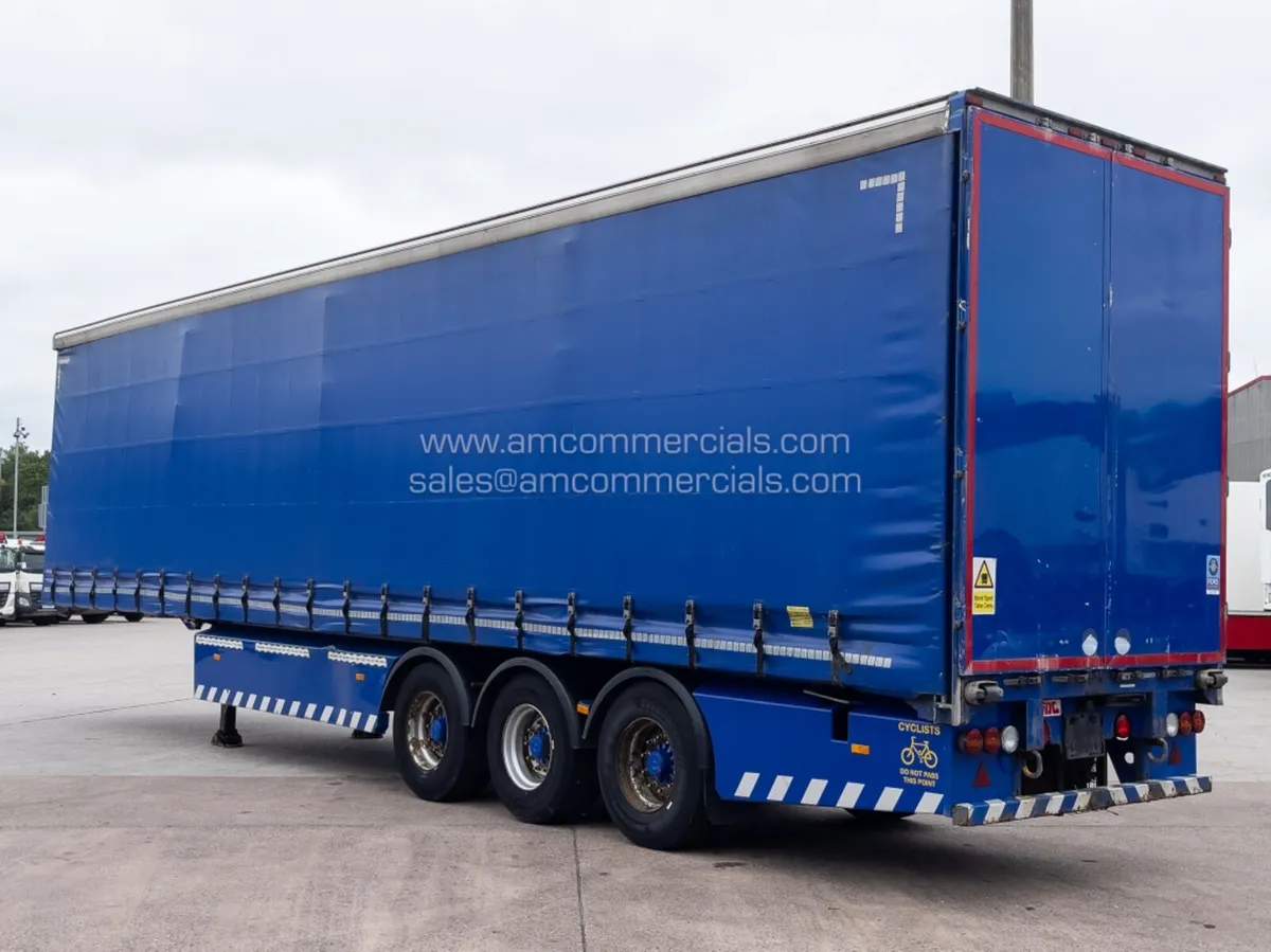 2017 SDC 4420MM CURTAINSIDE TRI AXLE TRAILER - Image 4