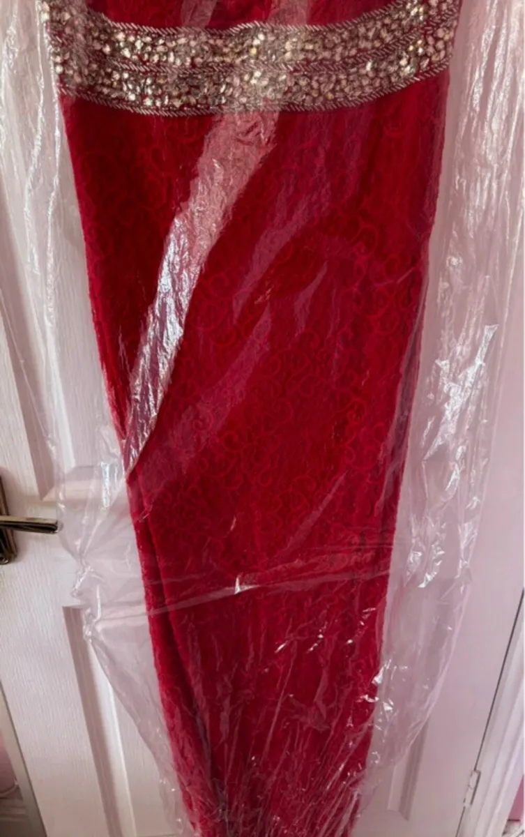 Red Debs / Grads Floor length Dress - Image 3