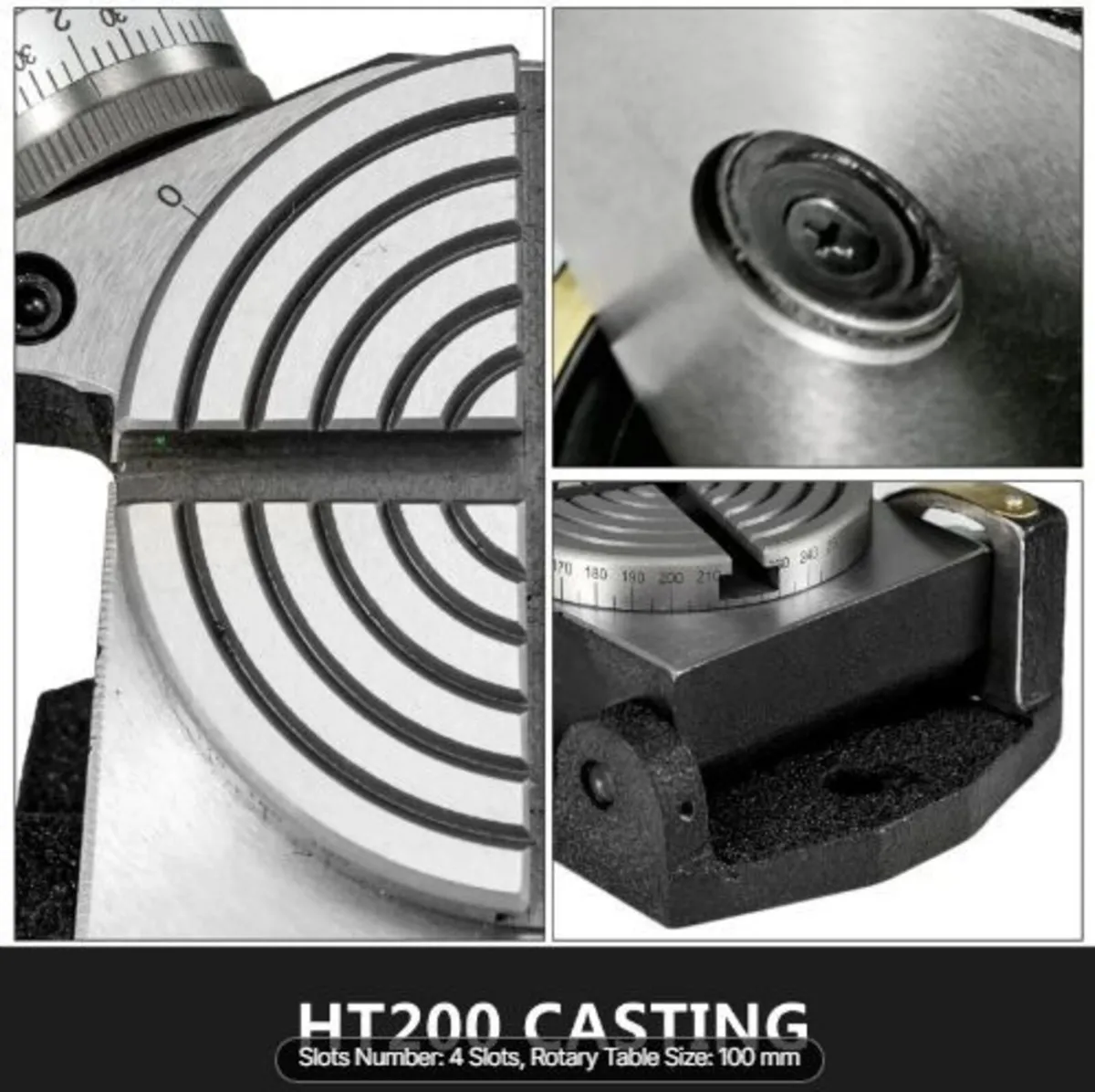 Rotary Table 4 INCH/100 MM Horizontal - Image 4