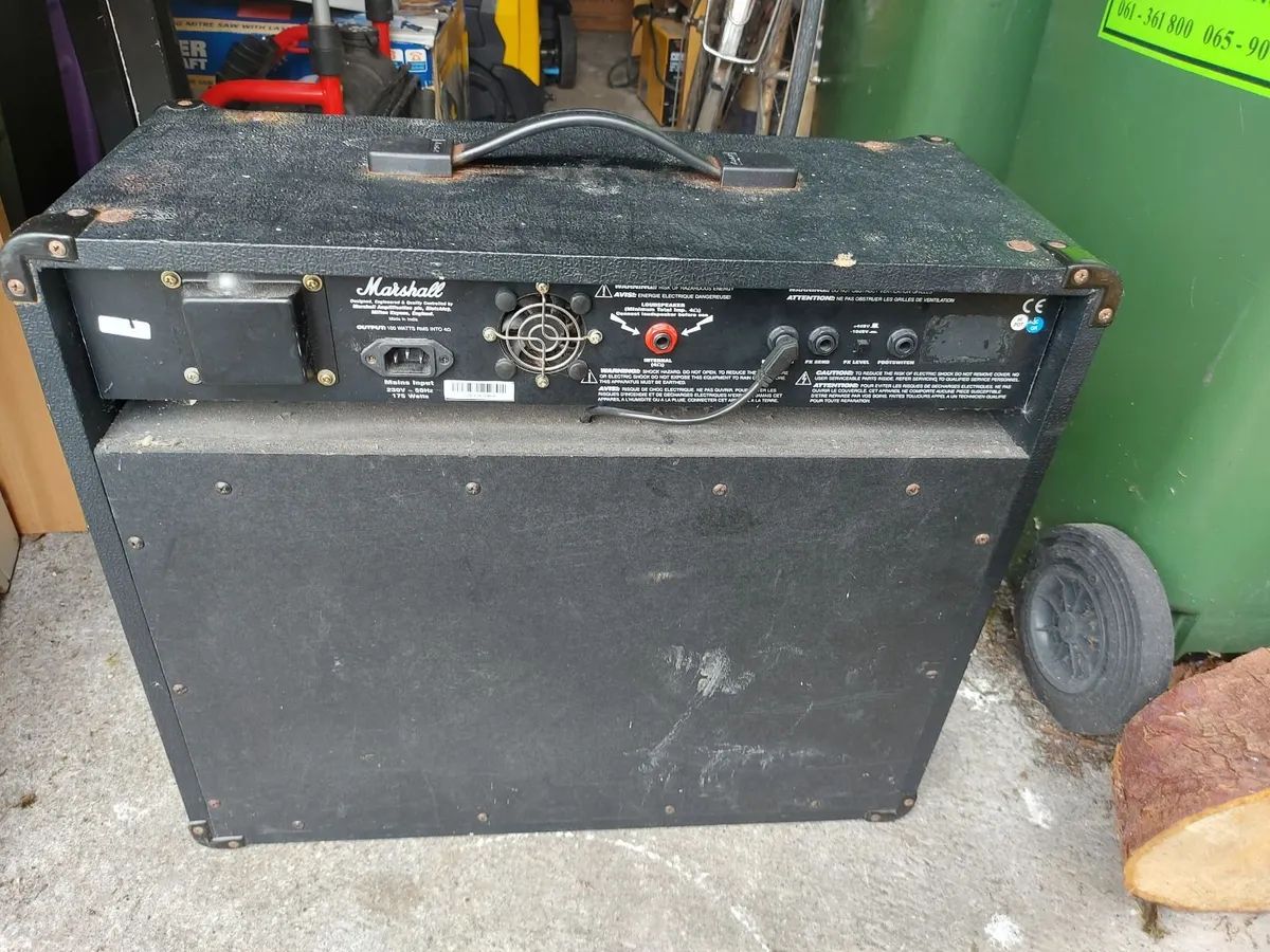 Marshall MG100dfx AMP Output 100 Watts RMS INTO 4 - Image 4