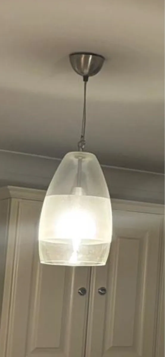 Pendant kitchen lights x 2