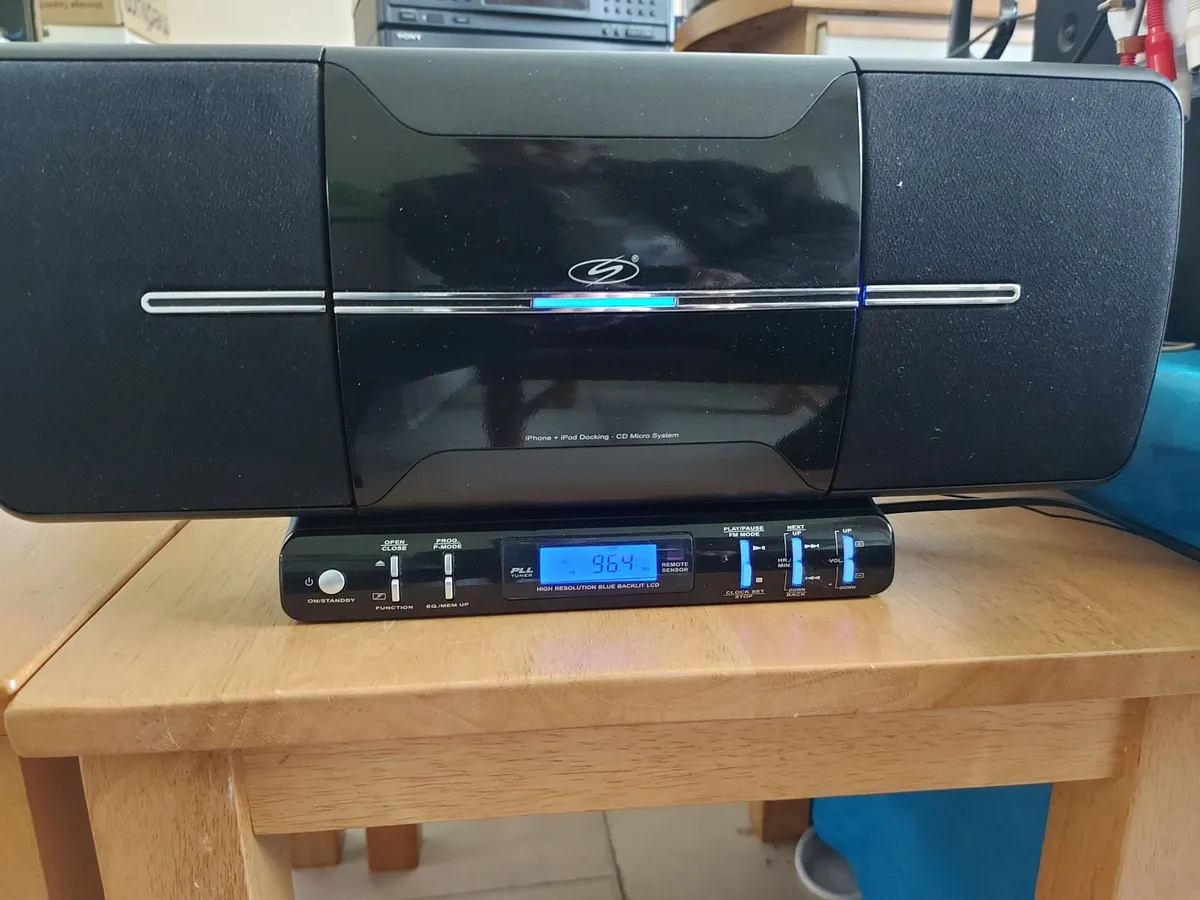S Z-535-AFPi CD-Radio Micro HiFi System iPOD Dock - Image 2