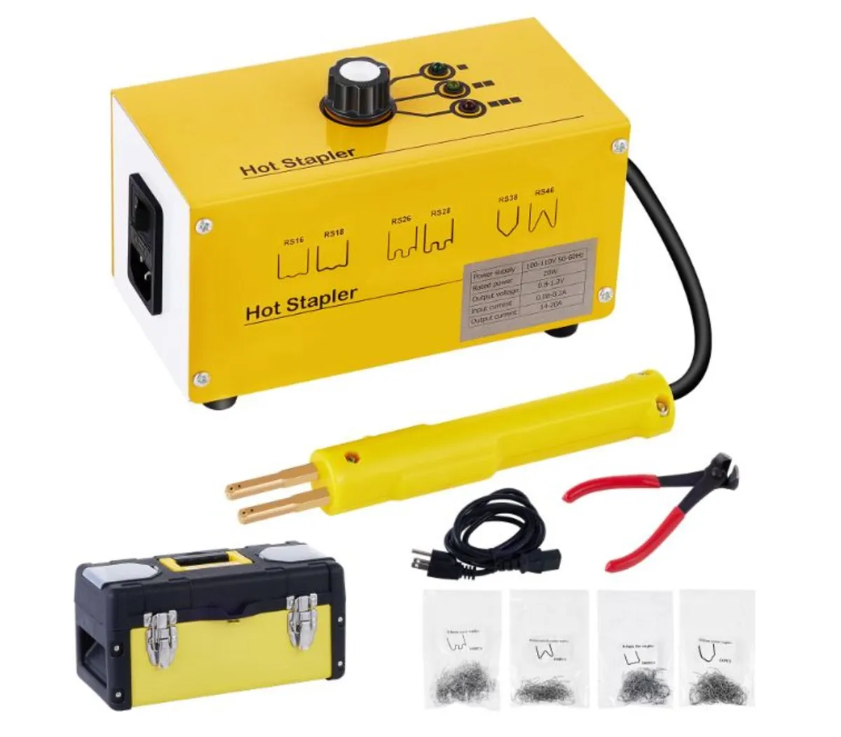 220V plastic welding machine hot staple gun kit - Image 1