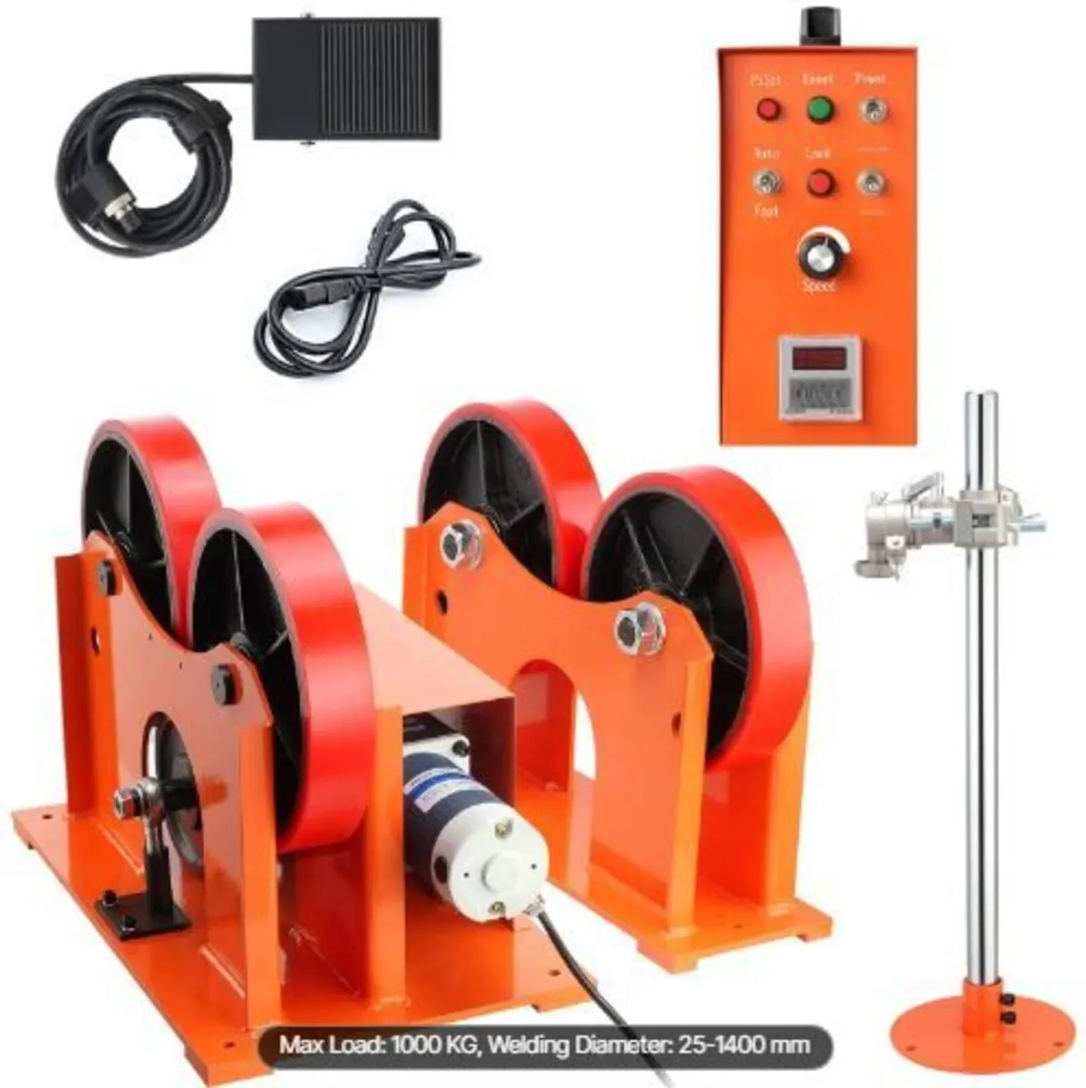 110V Turning Rolls Linkage Roller, 1000KG/2205LBS - Image 3