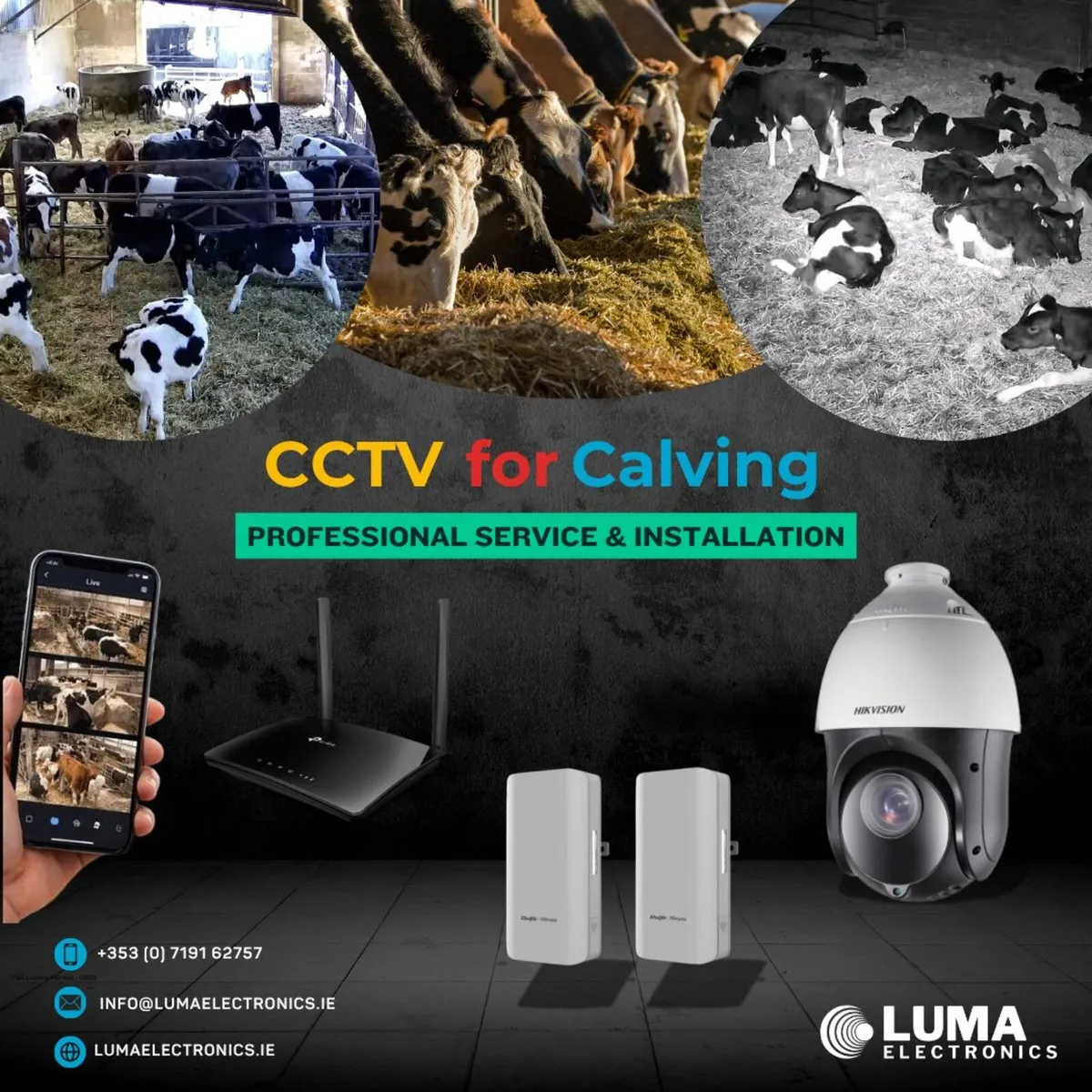 CCTV for Calving Season
