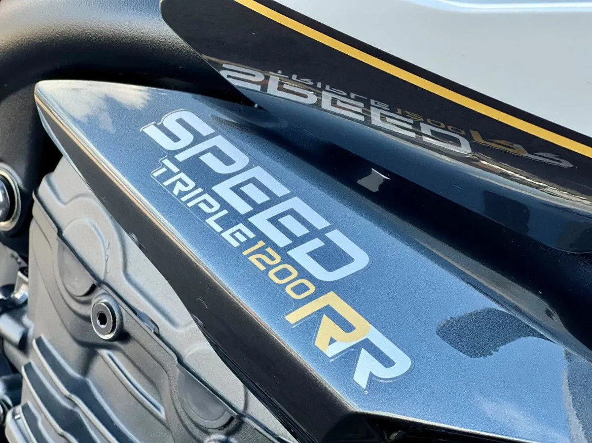 2022 Triumph Speed Triple RR - Image 3