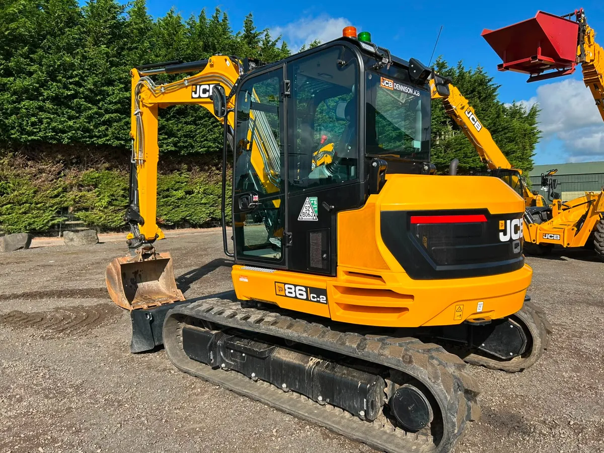 JCB 86C PRO MIDI DIGGER YEAR 2025 - Image 2