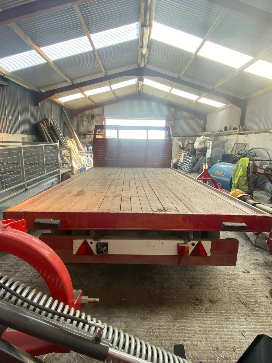 Flat bed trailer - Image 2