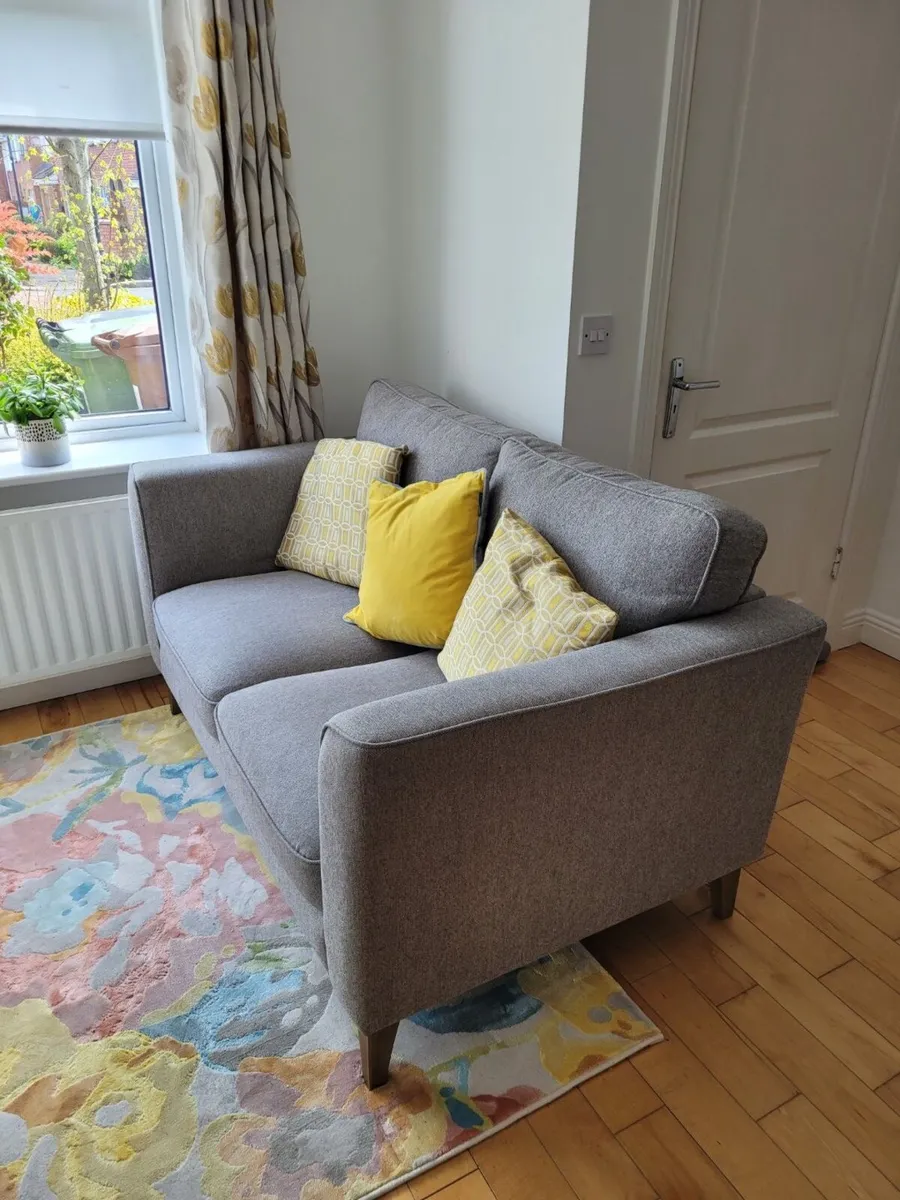 Murphy Home Furniture 'Charm' 2-Seater Sofa – Grey - Image 2
