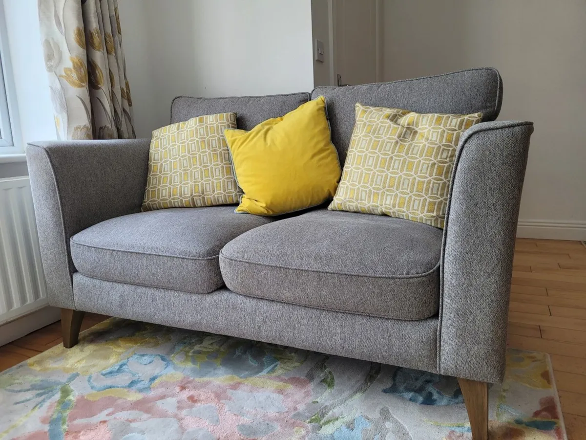 Murphy Home Furniture 'Charm' 2-Seater Sofa – Grey - Image 4