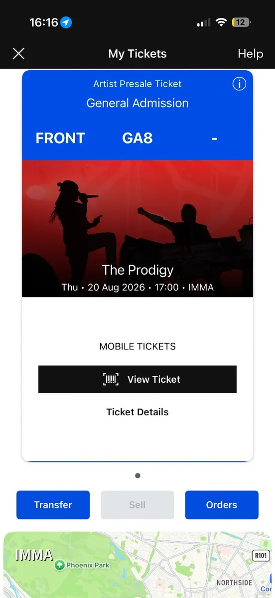 Ticket to the Prodigy