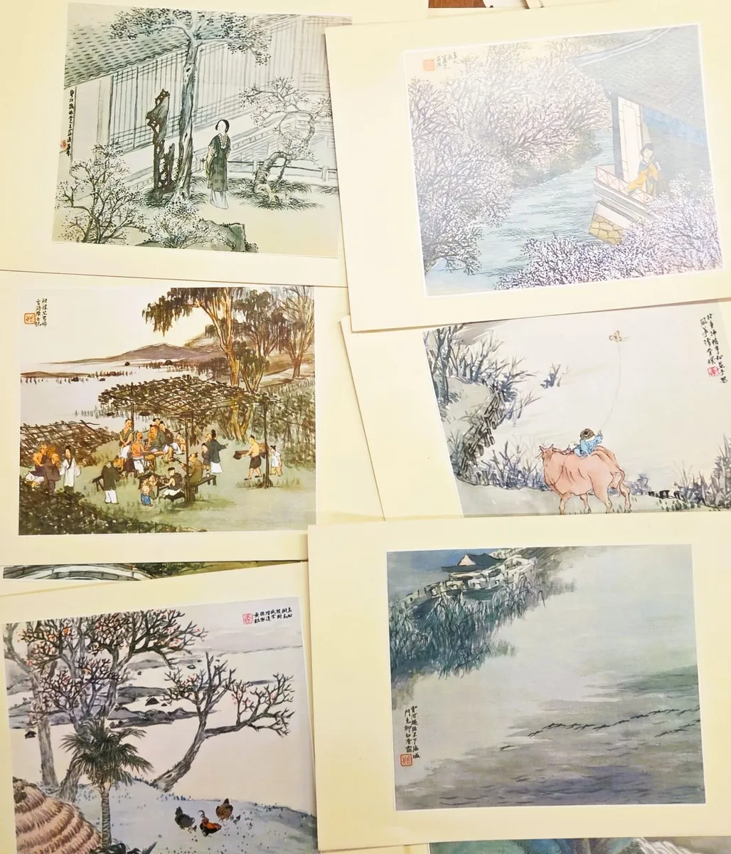 Folio of Antique Oriental Prints - Image 3