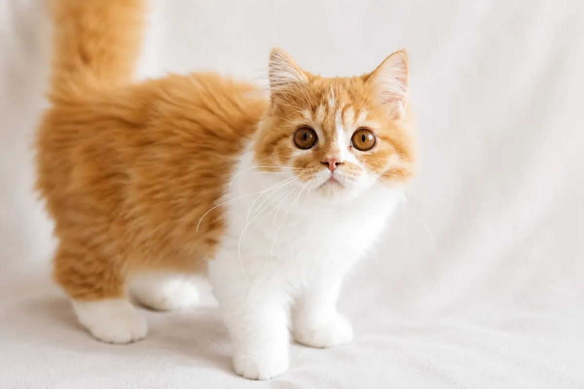 Purebred red golden white British longhair male - Image 2